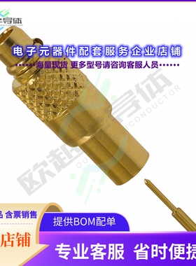 262112[连接器CONN MMCX PLUG STR 50 OHM SOLDER]