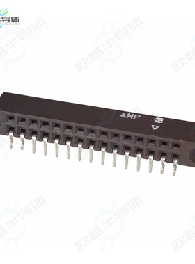 5-534204-4[连接器CONN RCPT 30POS 0.1 GOLD PCB R/A]