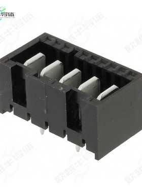 521383-5[连接器CONN HEADER VERT 5POS 5MM]