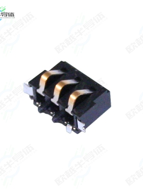 9155003852006[连接器CONN SPRING BATTERY 3POS R/A SMD]