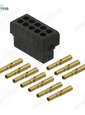 M80-8441045[连接器CONN RCPT 10POS CRIMP 24-28AWG]