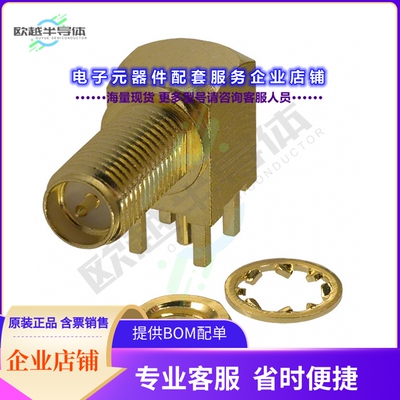 132203RP[连接器CONN RP-SMA JACK R/A 50 OHM PCB]
