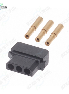 M80-8980305[连接器CONN RCPT 3P CRIMP 24-28AWG GOLD]