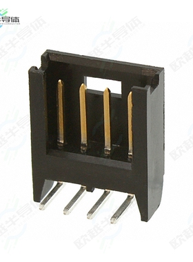 826468-4[连接器CONN HEADER R/A 4POS 2.54MM]