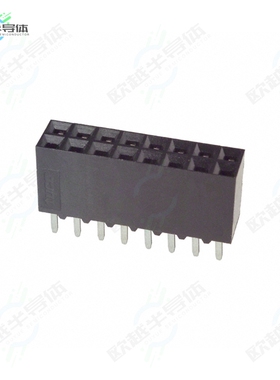 534236-8[连接器CONN RCPT 16POS 0.1 GOLD PCB]