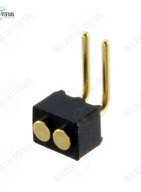 856-10-002-20-001000[连接器CONN SPRING TARGET 2POS R/A PCB]