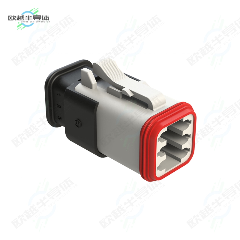 AT06-6S-SR02WHT[连接器6 POSITION, PLUG, SOCKET, SR02 S]
