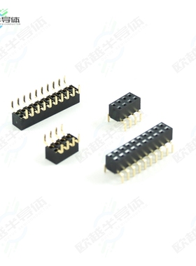 2048-2X07G00EU[连接器PCB SOCKET, DOUBLE ROW, 14 PIN,]