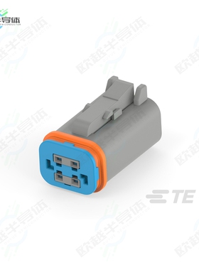 2-2356607-4[连接器4POS,MCON 1.2,REC HSG ASSY,SLD,C]