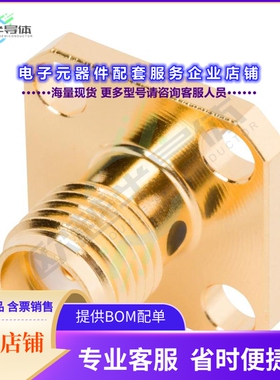 2933-6004[连接器CONN SMA JACK STR 50OHM SOLDER]