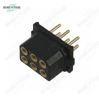 M80-8870605[连接器CONN RCPT 6POS 0.079 GOLD PCB]