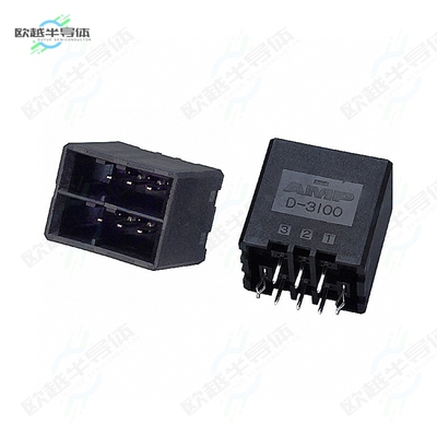 1-178141-5[连接器CONN HEADER VERT 6POS 3.81MM]