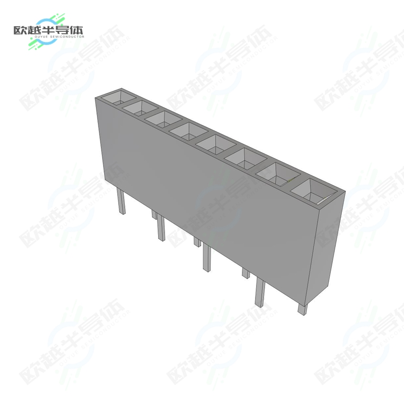 BCS-108-L-S-DE[连接器CONN RCPT 8POS 0.1 GOLD PCB]