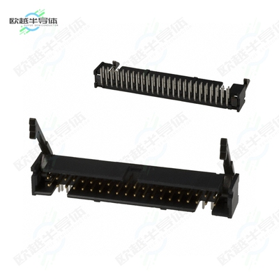 1-1761607-5[连接器CONN HEADER R/A 50POS 2.54MM]