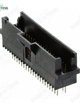 104666-3[连接器CONN HEADER VERT 40POS 1.27MM]