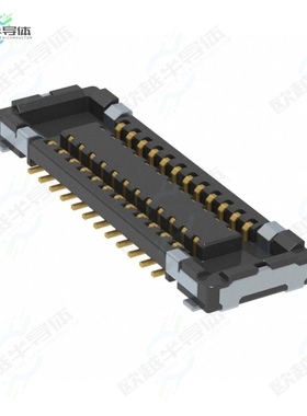 AXG724047A[连接器CONN SOCKET 24POS SMD GOLD]