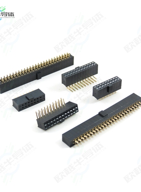 2046-10G00SA[连接器PCB SOCKET, 10 PIN, STRAIGHT, 8.]