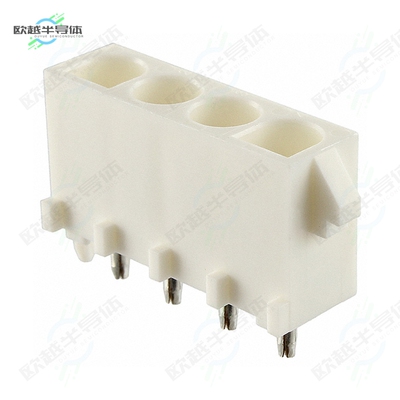 432550019[连接器CONN HDR 4POS 0.25 TIN PCB]