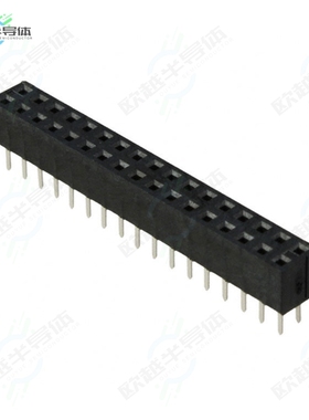 791077016[连接器CONN RCPT 34POS 0.079 GOLD PCB]