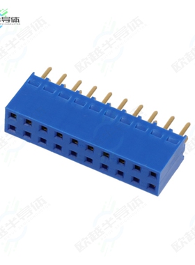 76314-110LF[连接器CONN RCPT 20POS 0.1 GOLD PCB]