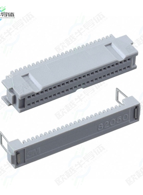 82050-6000-RB[连接器CONN RCPT 50POS IDC 30AWG GOLD]