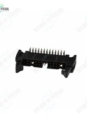 MHR-26-HUAL[连接器CONN HEADER R/A 26POS 2.54MM]
