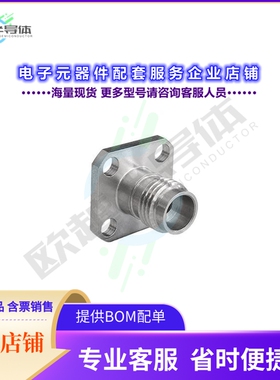 RF292A4JCCA[连接器CONN 2.92MM J FLNG MNT 4HOLE]