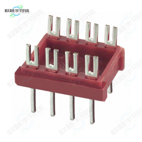 08-600-10[连接器CONN HDR DIP FORK 8POS TIN]