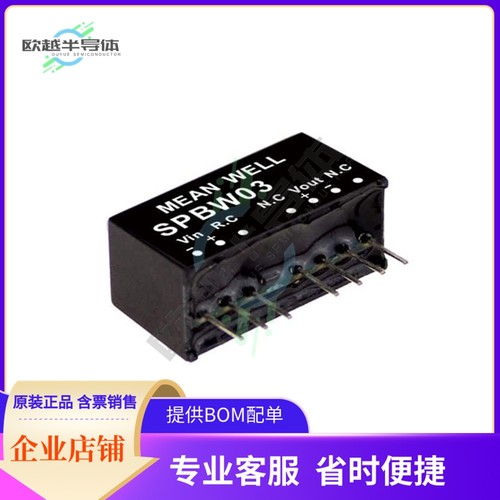 SPBW03G-12【DC DC CONVERTER 12V 3W】
