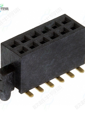 M50-4300645[连接器CONN RCPT 12POS 0.05 GOLD SMD]