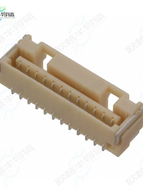 5023861270[连接器CONN RCPT 12P 0.049 TIN SMD R/A]