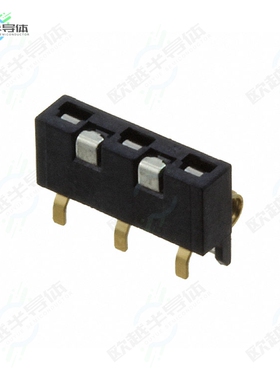 292448-1[连接器CONN SPRING BATTERY 3POS SMD]