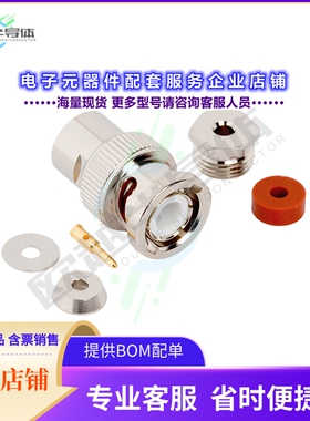 112477[连接器CONN BNC PLUG STR 50 OHM CRIMP]