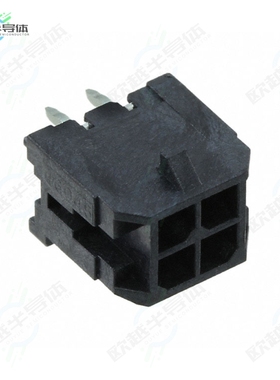 430450413[连接器CONN HEADER VERT 4POS 3MM]