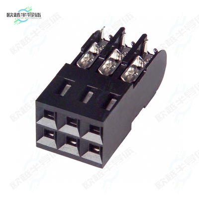 5-102694-1[连接器CONN RCPT 6POS IDC 22-26AWG GOLD]