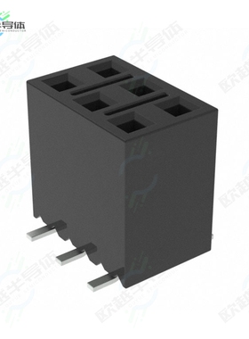 SSM-103-LM-DV[连接器CONN RCPT 6POS 0.1 GOLD SMD]