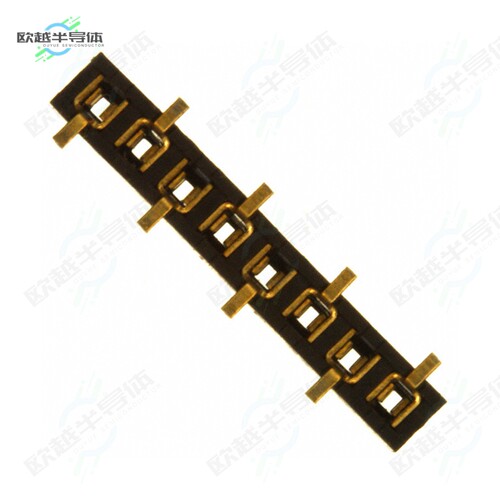 NPPN081BFLC-RC[连接器CONN HDR 8POS 0.079 GOLD SMD]