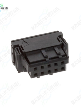 474034-E[连接器CONN RCPT HSG 10POS 2.54MM]