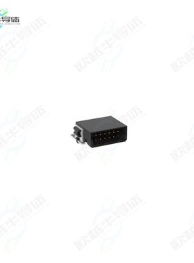 154763-E[连接器SMC M RA B 12POS SMT]