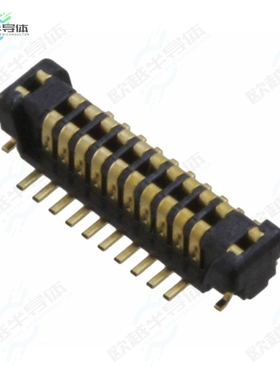 AXT420124A[连接器CONN HDR 20POS SMD GOLD]