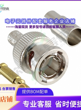 112127[连接器CONN BNC PLUG STR 75 OHM CRIMP]