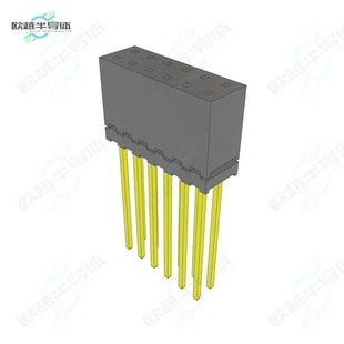 SOCKET 106 740 ESQT 12POS PCB GOLD 0.079 连接器CONN