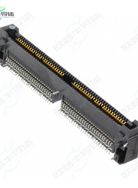 QRF8-052-01-L-RA-GP[连接器CONN ARRAY RCP 104P R/A SMD GOLD]