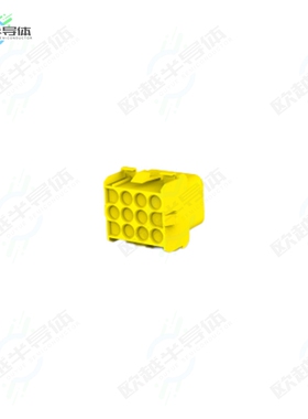 1-480709-4[连接器CONN RCPT HSG 12POS YELLOW]