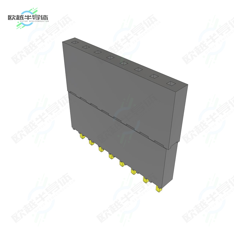 ESQ-108-58-G-S[连接器CONN SOCKET 8POS 0.1 GOLD PCB]
