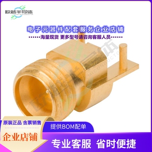 SMPM 3211 连接器THREADED EDGE LAUN PCB 40121 MALE