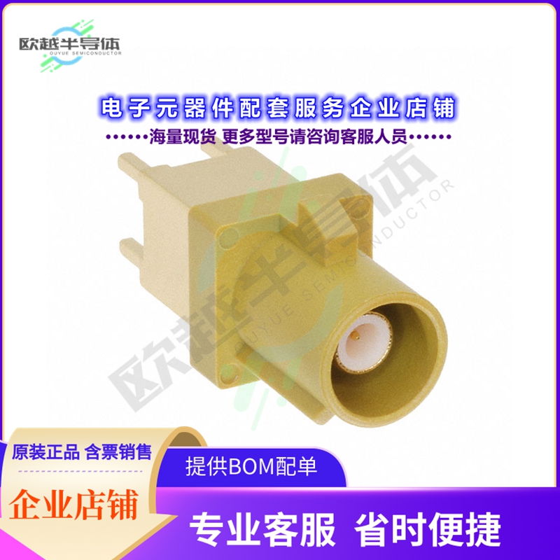 RF55-29K-T-00-50-G-SH[连接器FAKRA PLUG SMB TYPE: STRAIGHT, F