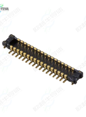 AXE634124A[连接器CONN HDR 34POS SMD GOLD]