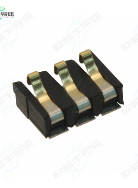 9155003201006[连接器CONN SPRING BATTERY 3POS SMD]