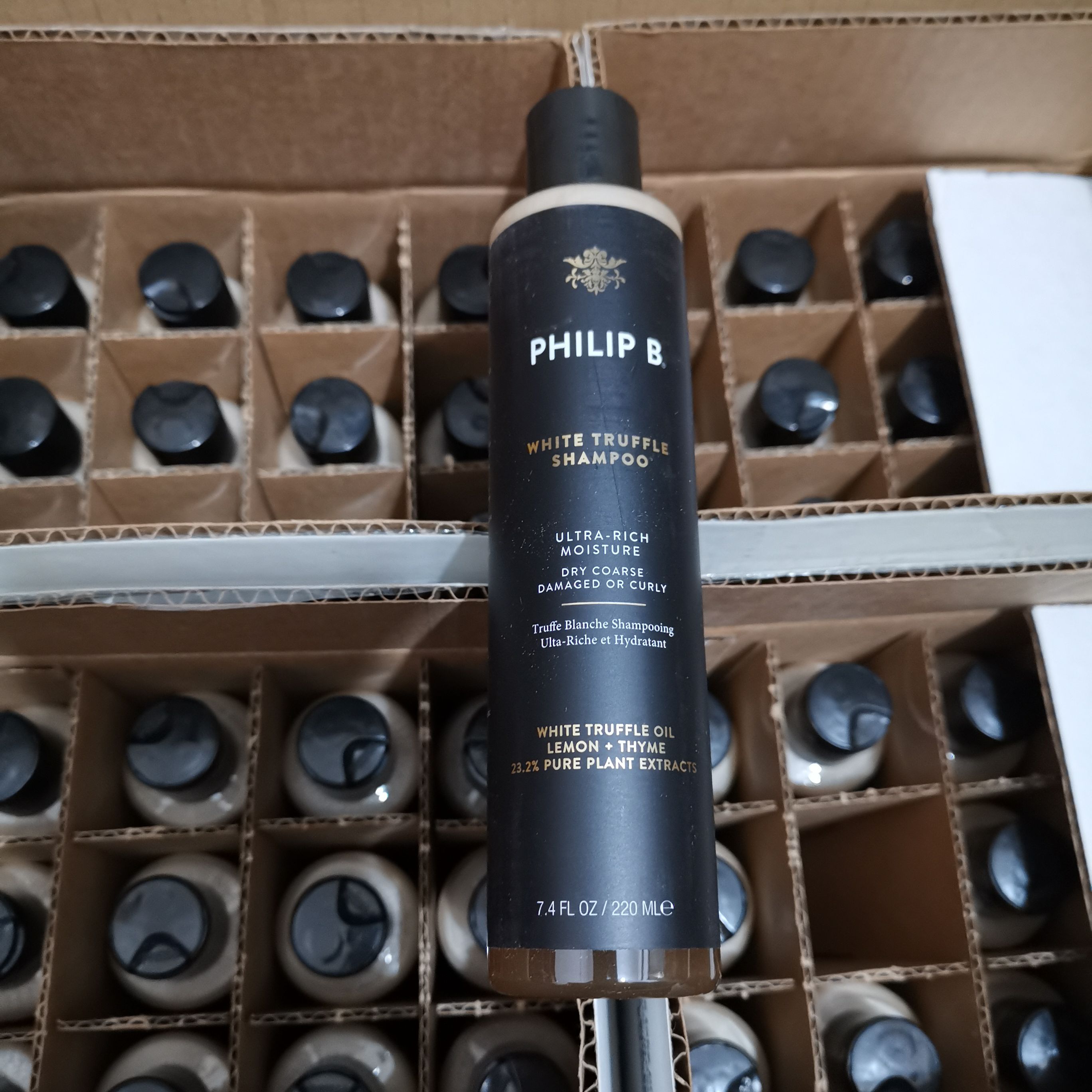 美国philip b菲利普b白松露滋润受损发质洗发水220ml 到24年